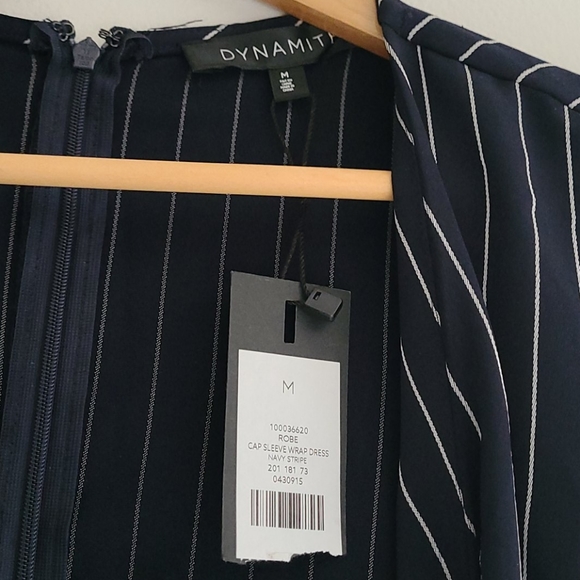 Blue wrap dress - Picture 4 of 4